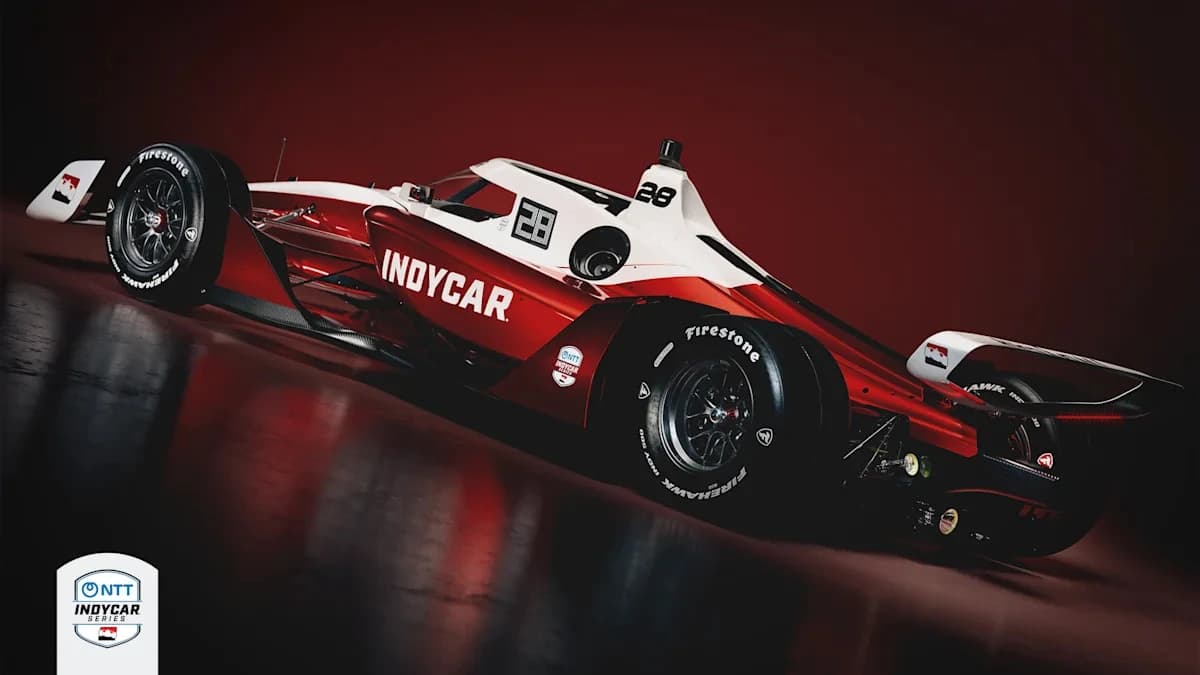 IndyCar unveils 2028 car with help from movie star Matt Damon