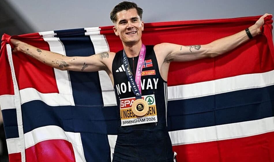 Ingebrigtsen completes home double at inaugural Runfest Norway