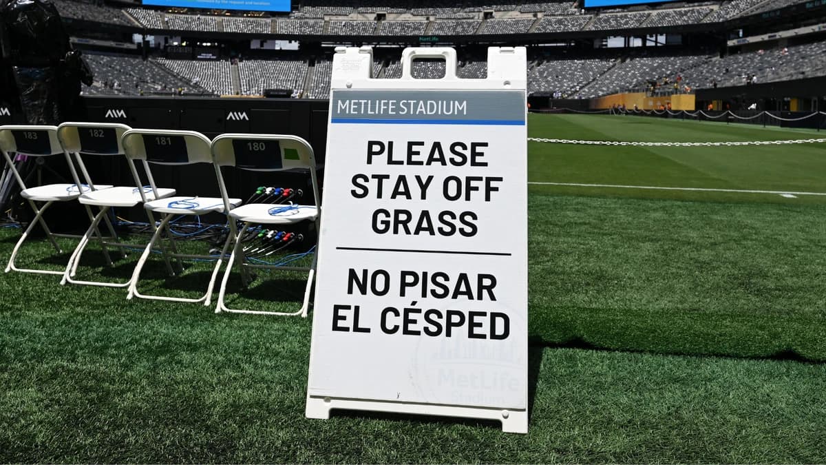 Inside FIFA's huge engineering effort to build a World Cup pitch at MetLife Stadium and across North