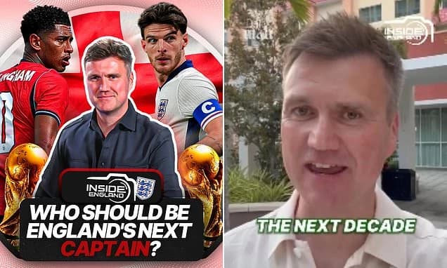 INSIDE THE ENGLAND CAMP: Declan Rice emerges as the obvious choice to be England's next captain - bu