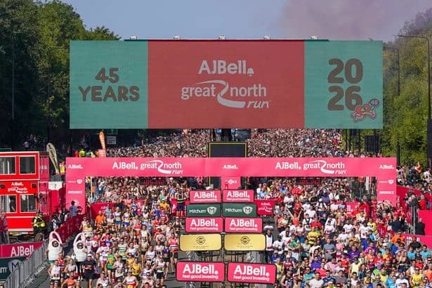 Inside the world's largest half marathon as 63,000 take part in the Great North Run
