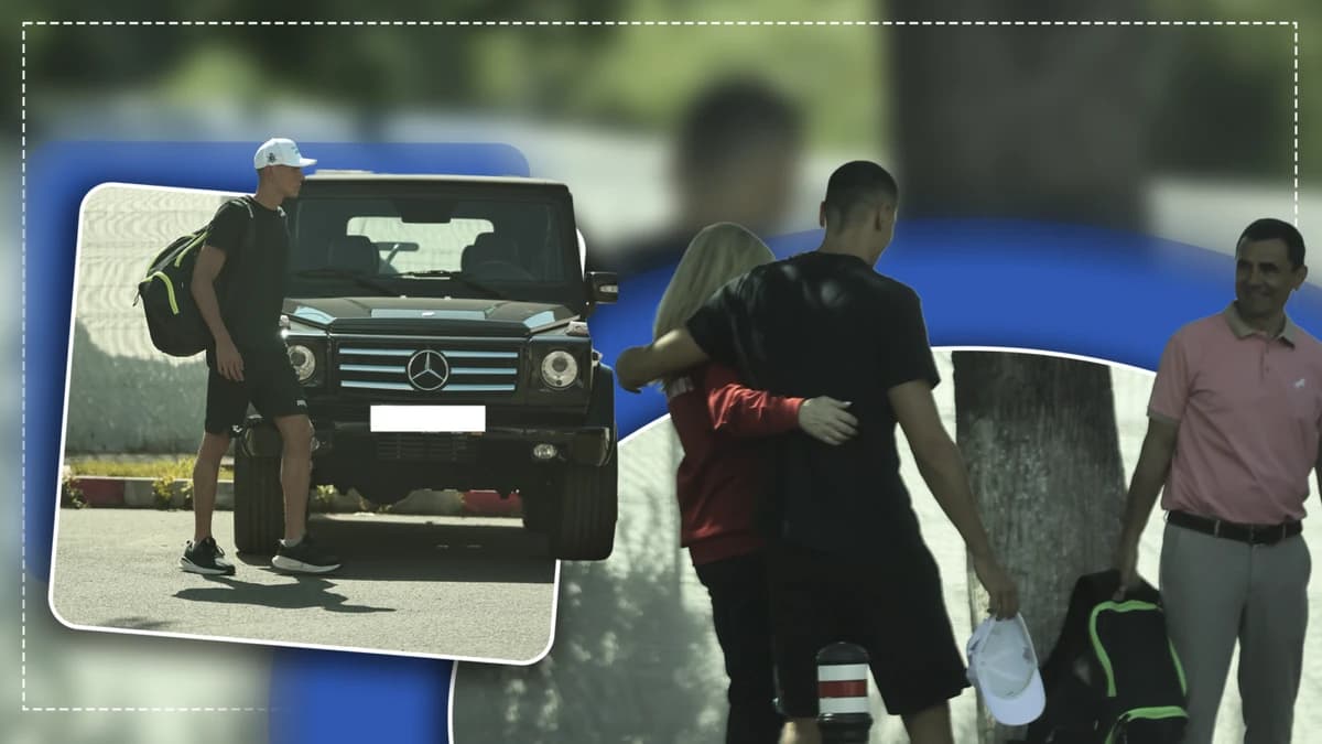 Întâlnirea zeilor! David Popovici a coborât din Mercedesul de 500.000 de euro și a luat-o în brațe p
