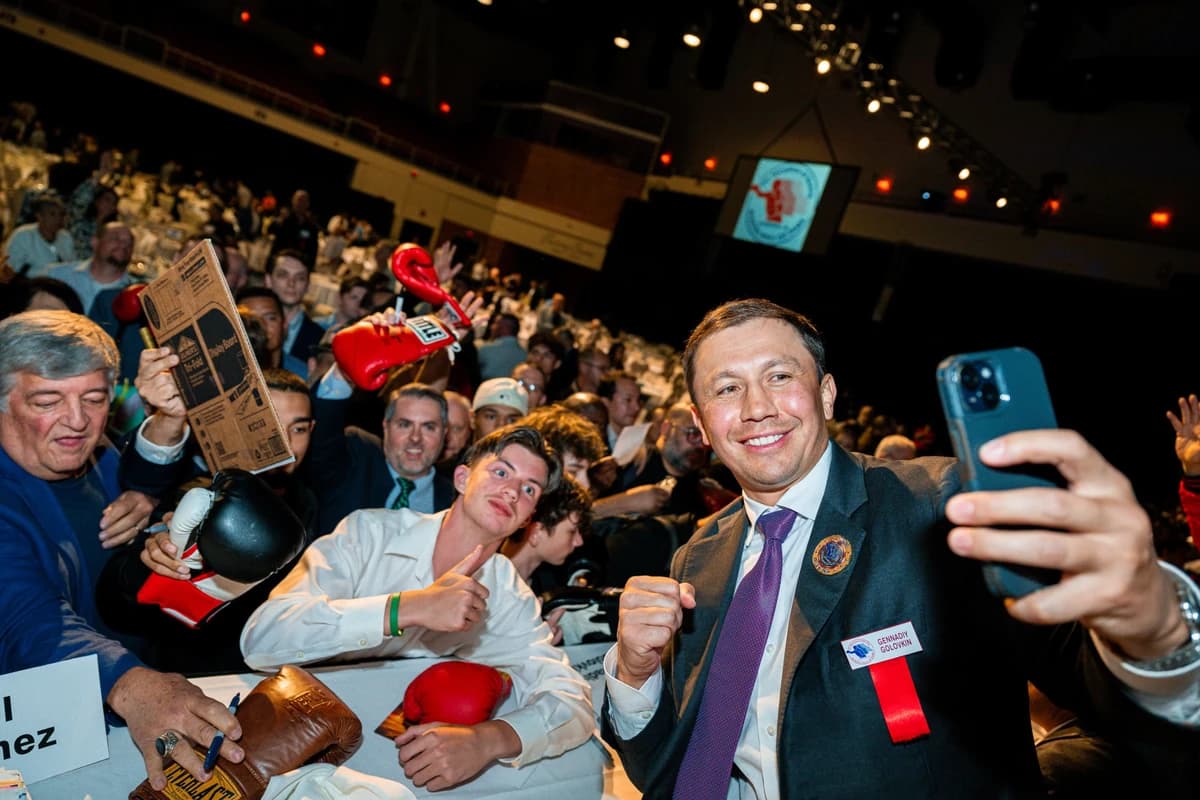 International Boxing Hall of Fame Inducts Gennady Golovkin