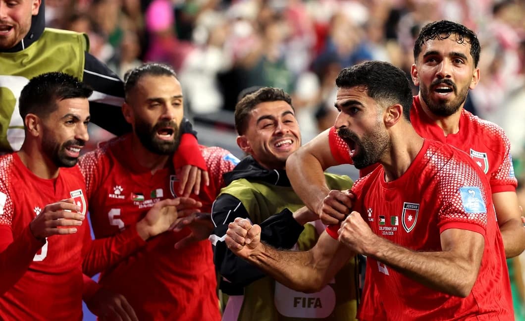 Iordania - Algeria 1-0. Nizar Al Rashdan a deschis scorul! Algerienii au cerut un penalty