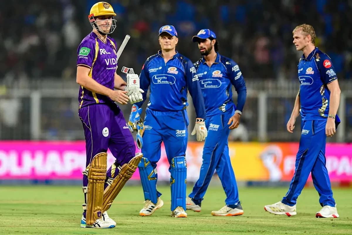 IPL 2026: KKR beat MI by four wickets to stay alive as playoff race heads into final round