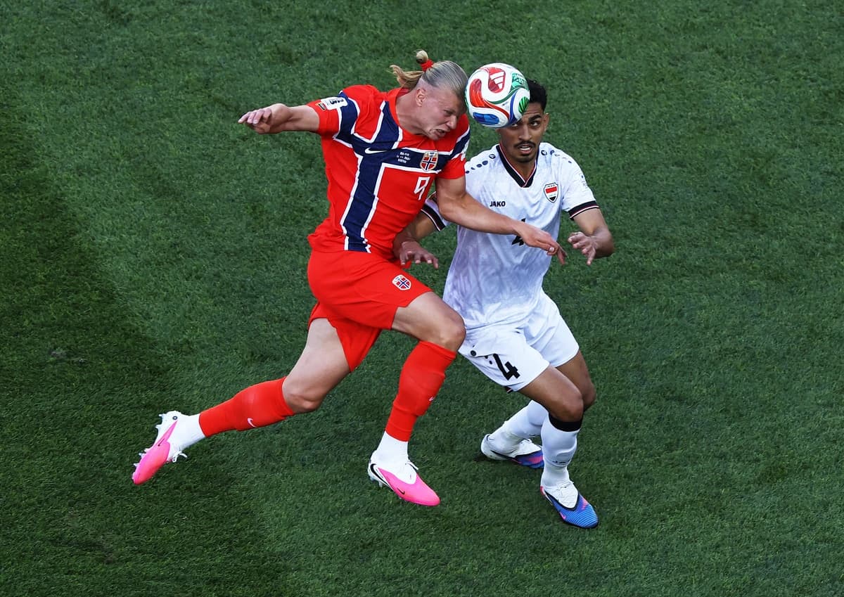Irak - Norvegia 0-1, ACUM, pe digisport.ro. GOOOOL! Haaland a deschis scorul