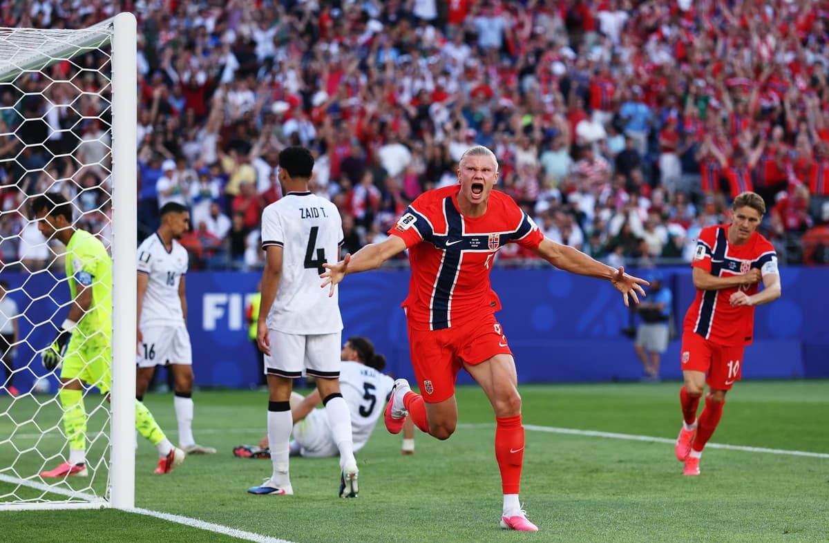 Irak - Norvegia 1-4. Haaland a dat și el dublă la debut, după Mbappe! Start lansat al ”Vikingilor”