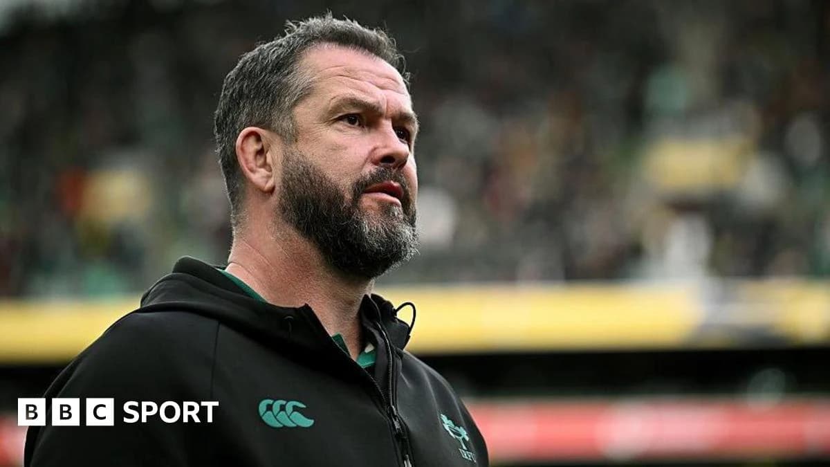 Ireland rugby: Andy Farrell signs new contract with Ireland to 2031