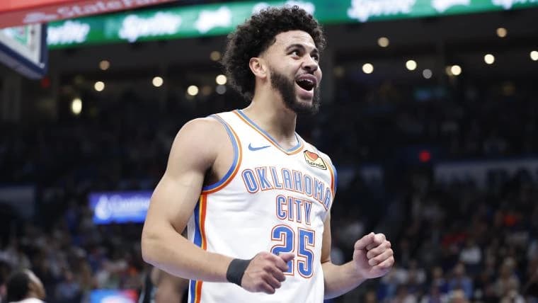 Is Ajay Mitchell playing tonight in Game 4 vs. Spurs? Final status for Thunder guard