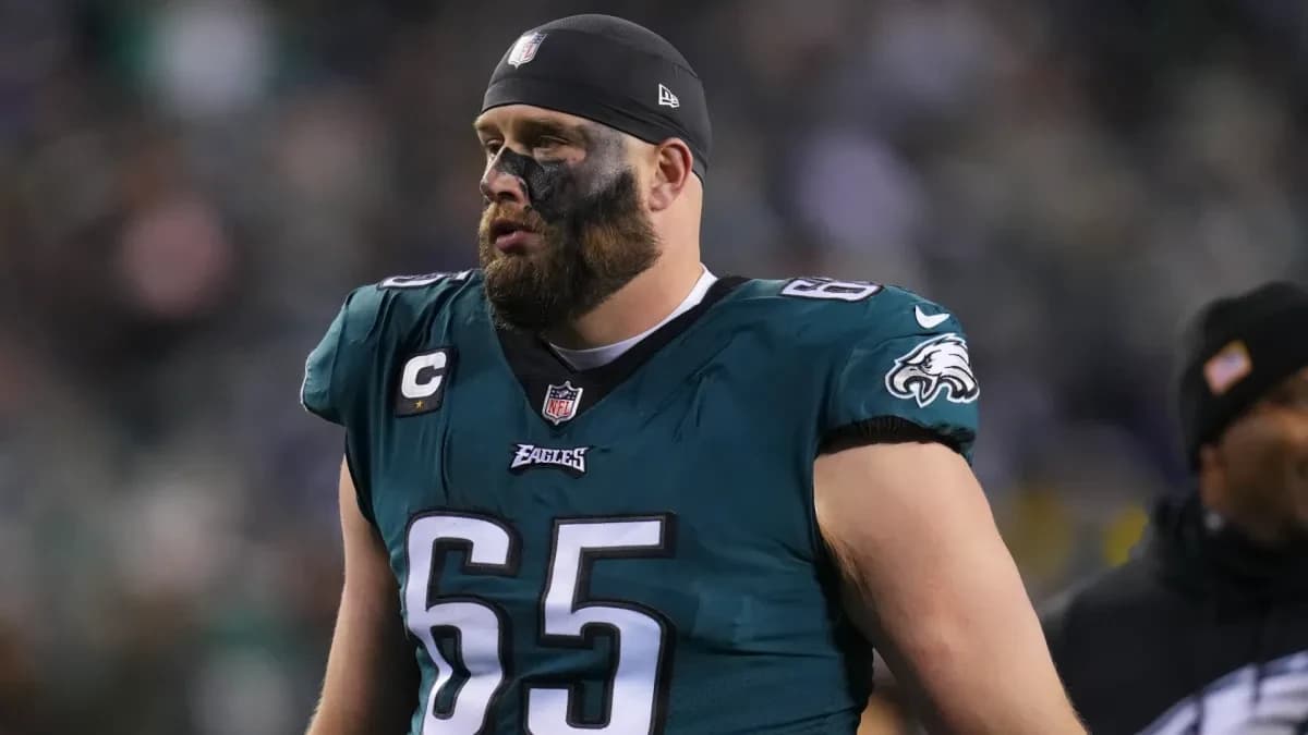 Is Lane Johnson retiring? Legendary Eagles OT says 2026 season will 'probably' be his last