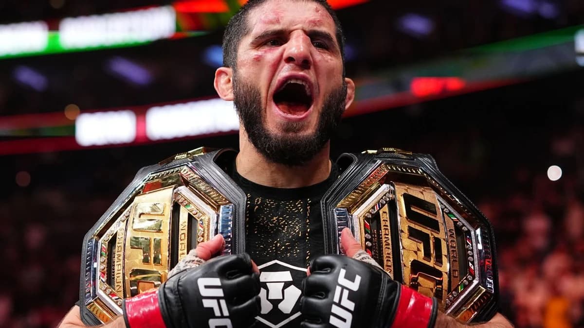 Islam Makhachev notches 17th consecutive victory at UFC 330