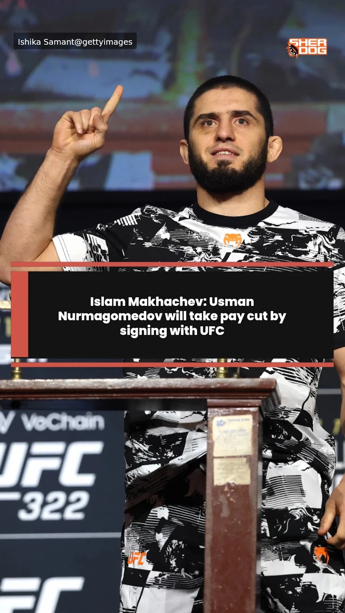 Islam Makhachev: Usman Nurmagomedov will take pay cut by signing with UFC