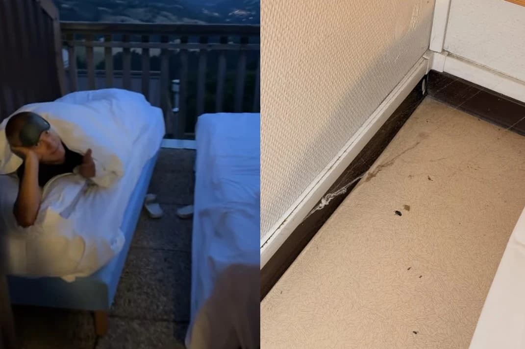 “It’s hard being a cyclist”: Tour de France riders forced to sleep on balcony as “dirty” hotel room