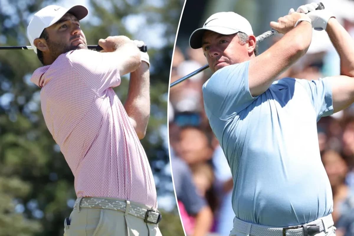 It’s Rory McIlroy and Scottie Scheffler atop the golf world — and a field in awe behind them