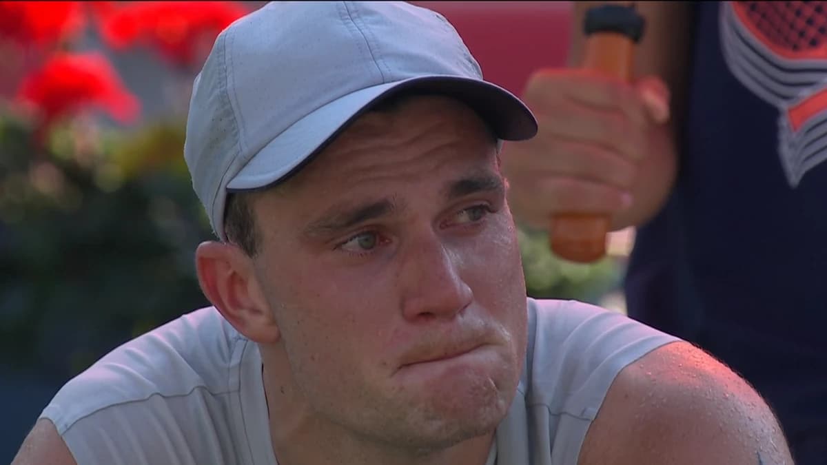 Jack Draper in tears amid injury concern during defeat to Terence Atmane on return to action in Mont