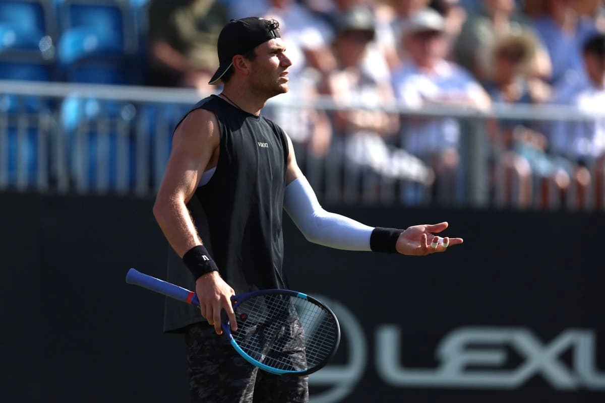 Jack Draper’s Eastbourne run ends in semi-final at hands of Ugo Humbert
