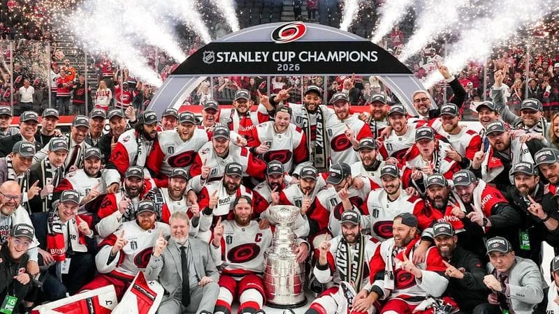 Jackson Blake wins Stanley Cup with Carolina Hurricanes