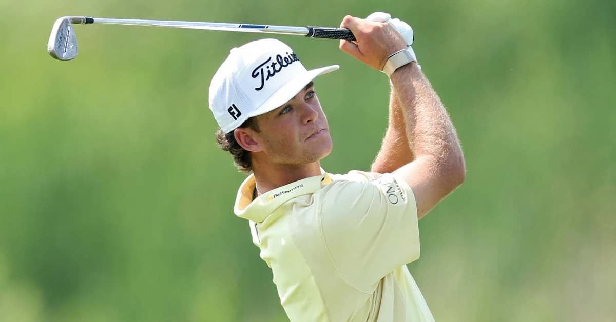 Jackson Koivun moves three strokes up at 3M Open with third-round 61, tournament-record back nine
