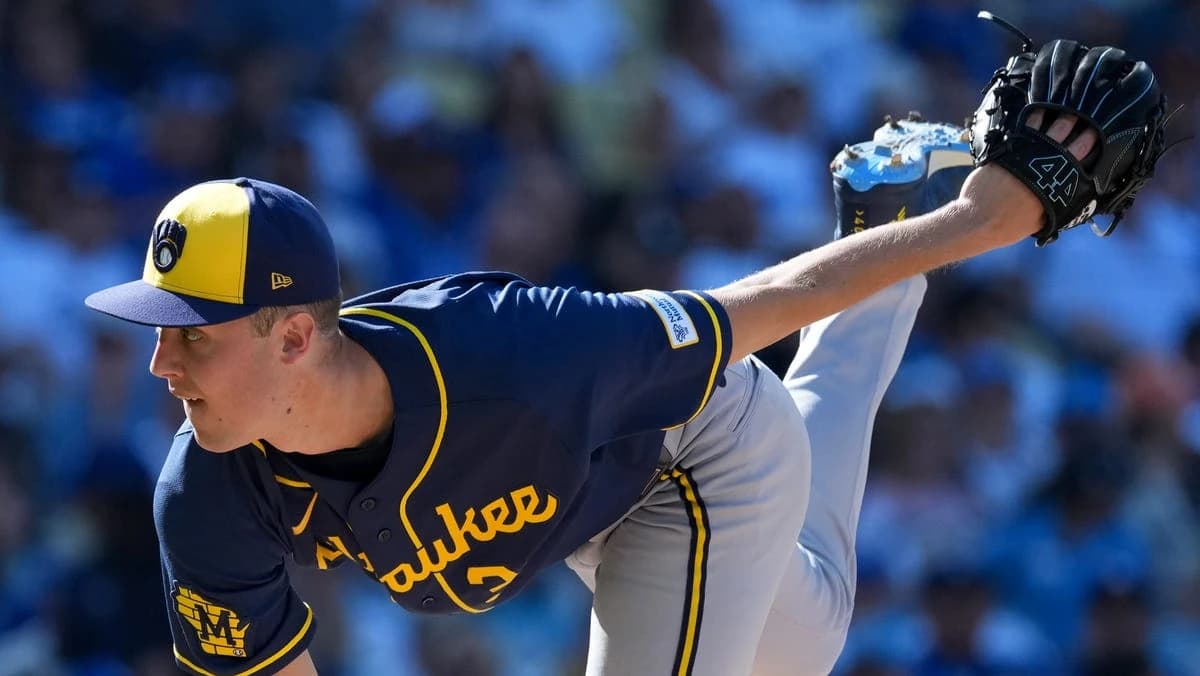 Jacob Misiorowski has clutch performance in Brewers' 4-1 victory over Dodgers