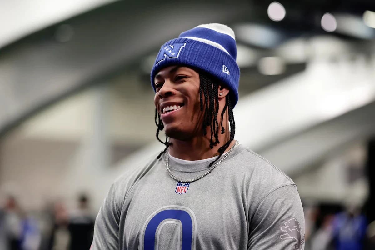 Jahmyr Gibbs reportedly agrees to 3-year, $67.5 million extension with Lions, surpassing Bijan Robin
