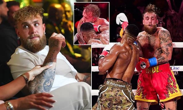 Jake Paul reveals boxing career may be OVER months after his jaw was shattered by Anthony Joshua