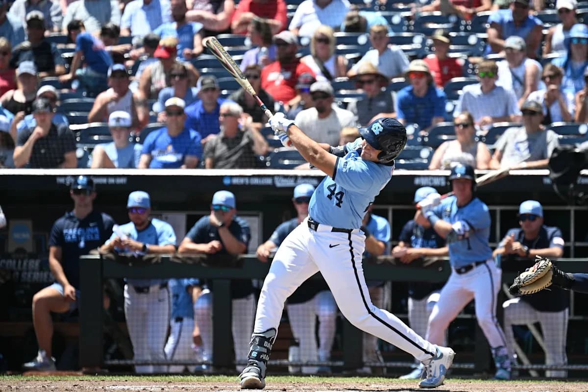 Jake Schaffner, Jason DeCaro discuss UNC losing CWS Finals opener