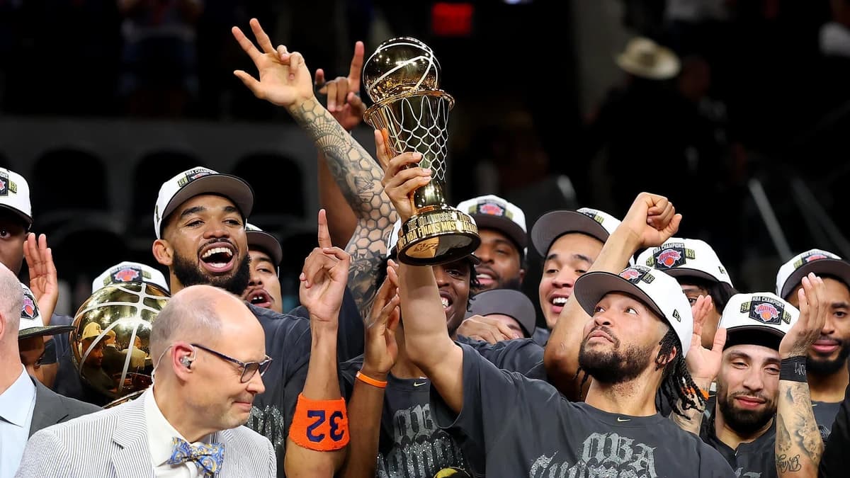 Jalen Brunson a Knicks legend with NBA title; Stunning finish to UFC Freedom 250