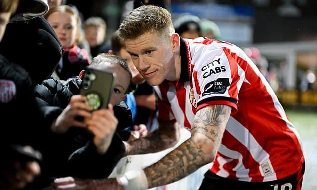 James McClean's dream return to hometown club turns into a nightmare: Derry City attempt to rip up p