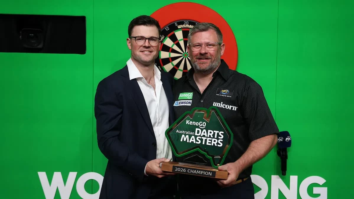James Wade claims maiden World Series title at Australian Darts Masters
