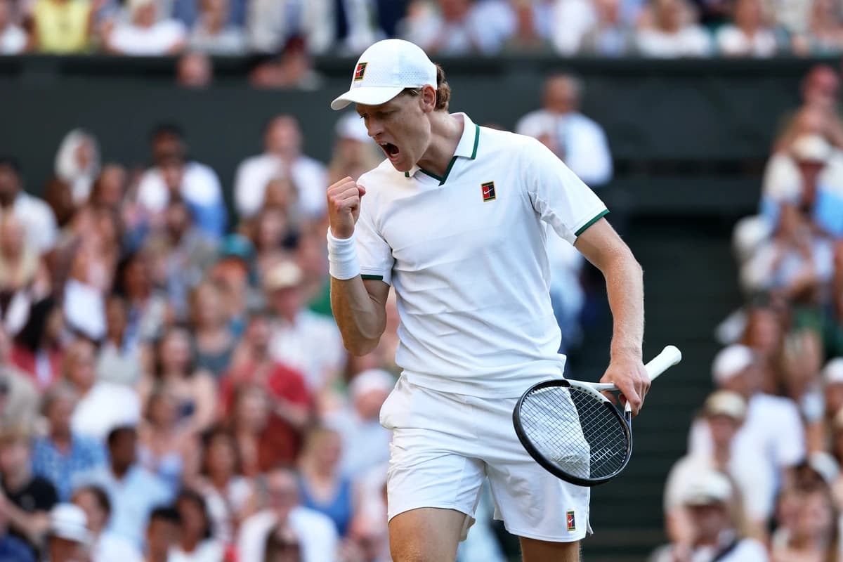 Jannik Sinner - Alexander Zverev 6-7, 7-6, 6-3, 6-4, în finala de la Wimbledon! Italianul și-a apăra