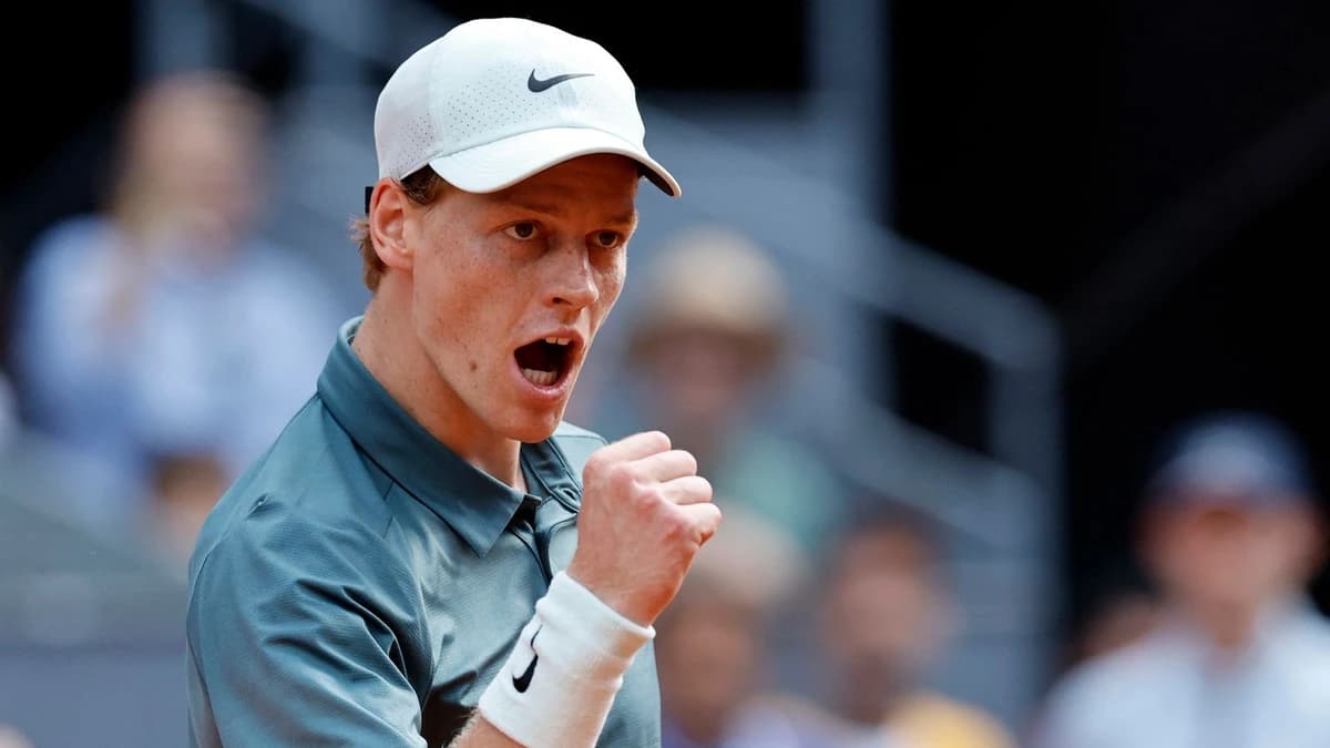 Jannik Sinner on course to win five straight Masters 1000 titles after swatting aside Arthur Fils to