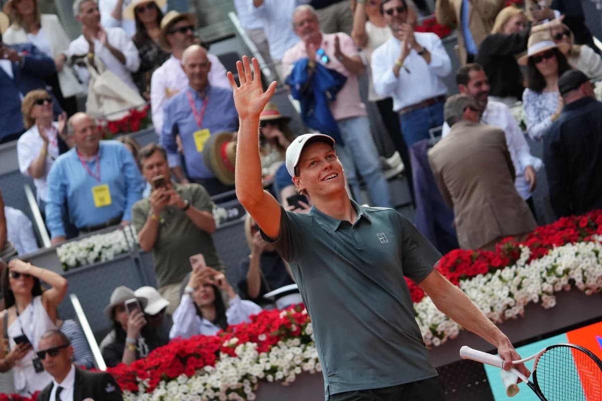 Jannik Sinner s-a calificat în finala turneului de la Madrid! Premieră pentru numărul 1 ATP