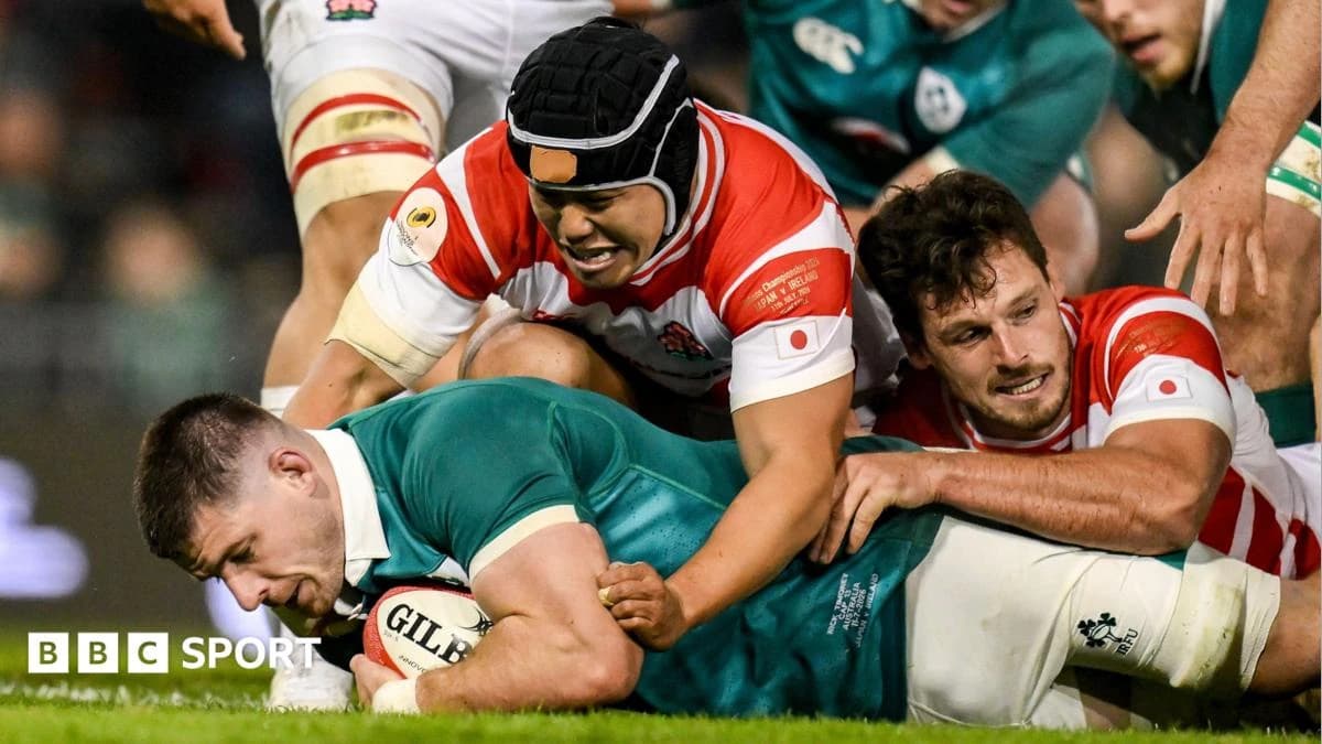 Japan 20-36 Ireland: Much-changed Irish hold off spirited Brave Blossoms for Nations Championship wi