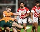 Japan v Australia: rugby union international โ live