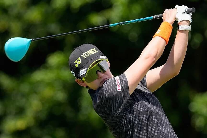 Japan’s Iwai leads LPGA major by 2 strokes