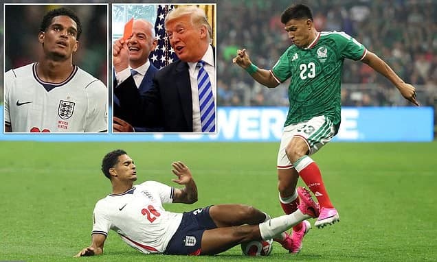 Jarell Quansah banned for TWO games: FIFA refuse to show mercy to England star after Mexico red card