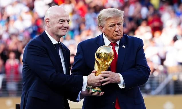 JEFF POWELL MBE: It's time England led the football world again by standing up to mafia godfather Gi