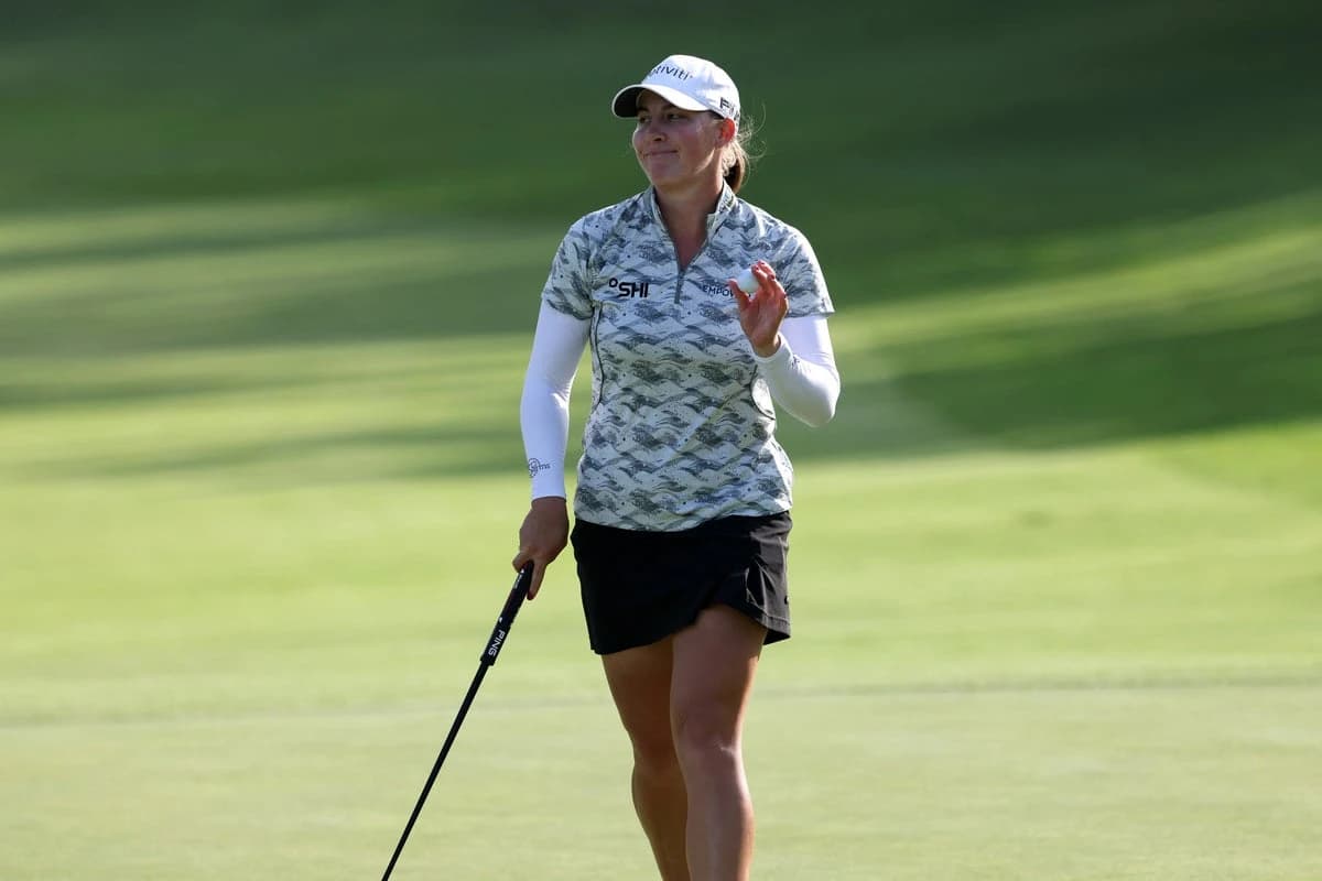Jennifer Kupcho seizes US Women’s Open lead as British contingent struggle at Riviera