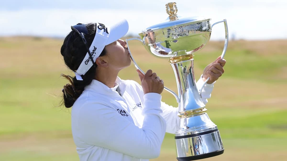 Jenny Shin claims her first LPGA win in over a decade at Women's Scottish Open - ABC News