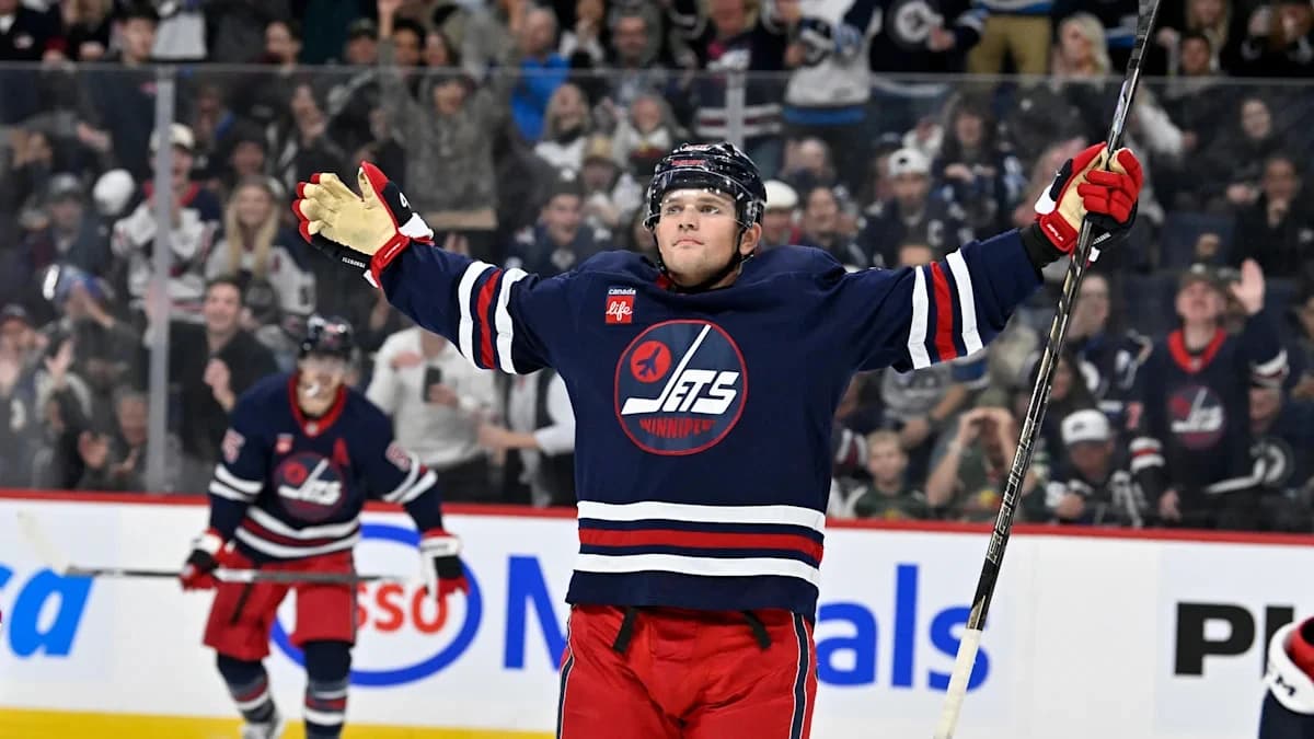 Jets beat the Wild 5-2 as Cole Perfetti scores 2 goals
