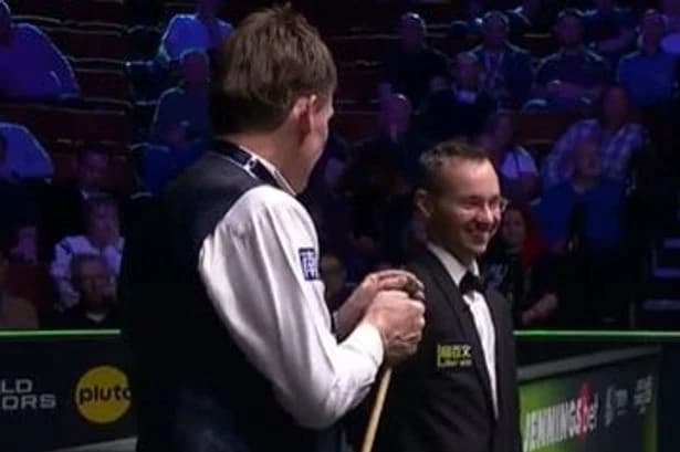 Jimmy White applauded after outrageous comment to World Seniors Snooker Championship ref