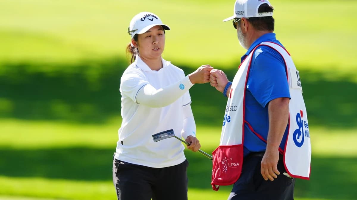 Jing Yan maintains lead after Moving Day at the Meijer LPGA Classic