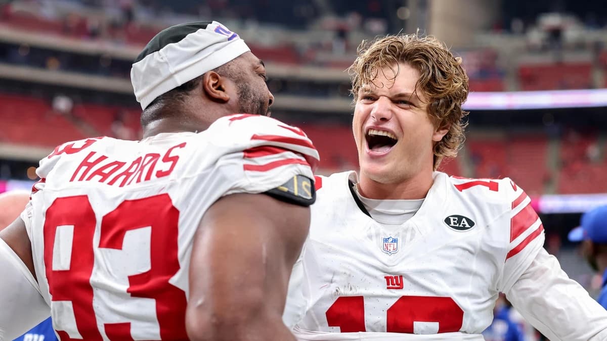 J.J. McCarthy, Cam Skattebo seize second chances as John Harbaugh's surprising Giants keep rolling