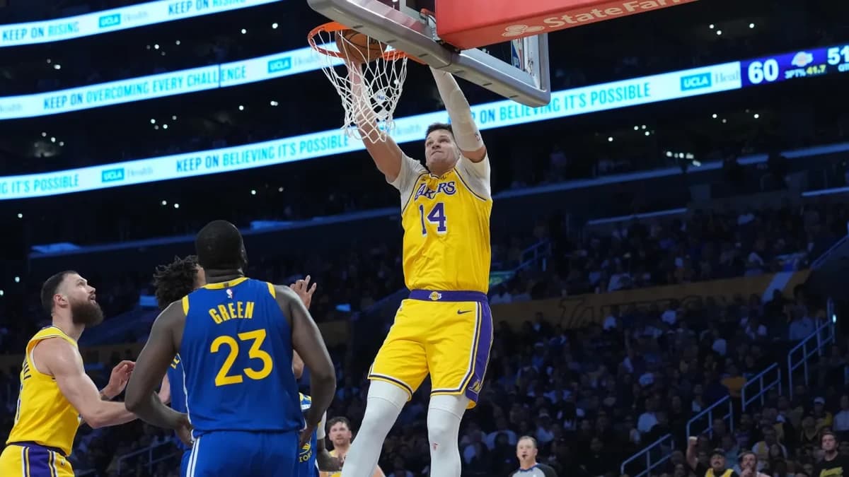 JJ Redick celebrates Walker Kessler's immediate impact for the LA Lakers