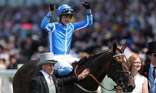 Jockey left in coma after serious motorbike crash completes miraculous return to racing with emotion