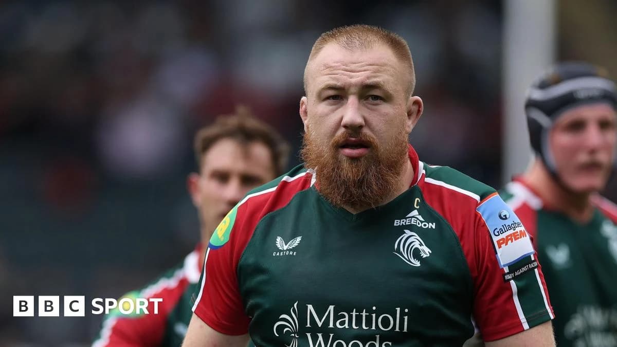 Joe Heyes: Leicester Tigers prop on how butchery course helped 'connectivity'