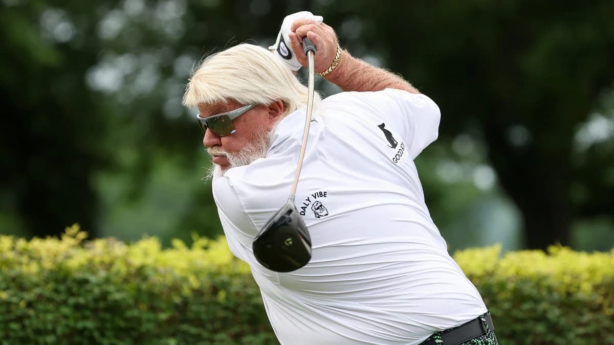 John Daly fires bogey-free 63 at Dick's Open, his career low on PGA Tour Champions