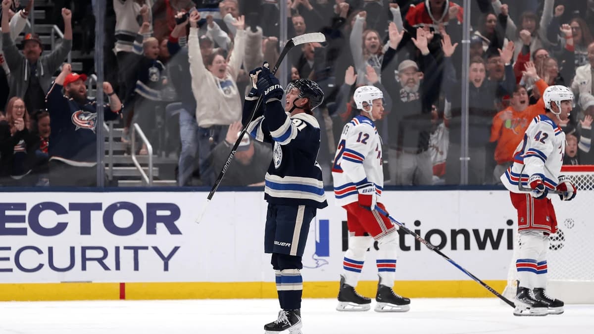 Johnson scores lone goal, Blue Jackets defeat Rangers in OT