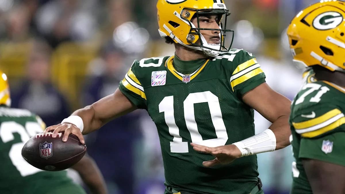 Jordan Love accounts for two total touchdowns in win