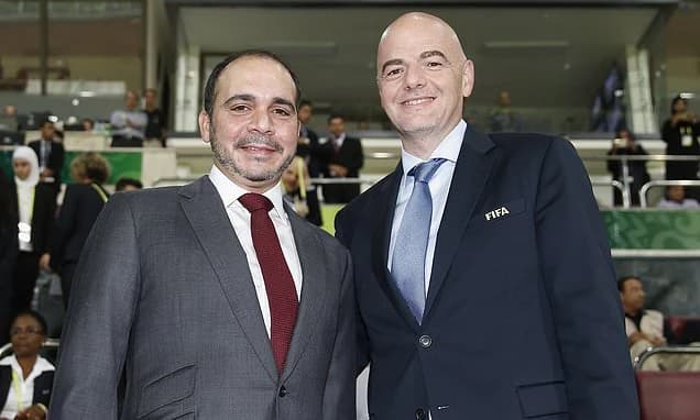 Jordanian FA suddenly receive eight-month overdue payment from FIFA but insist they still WON'T back